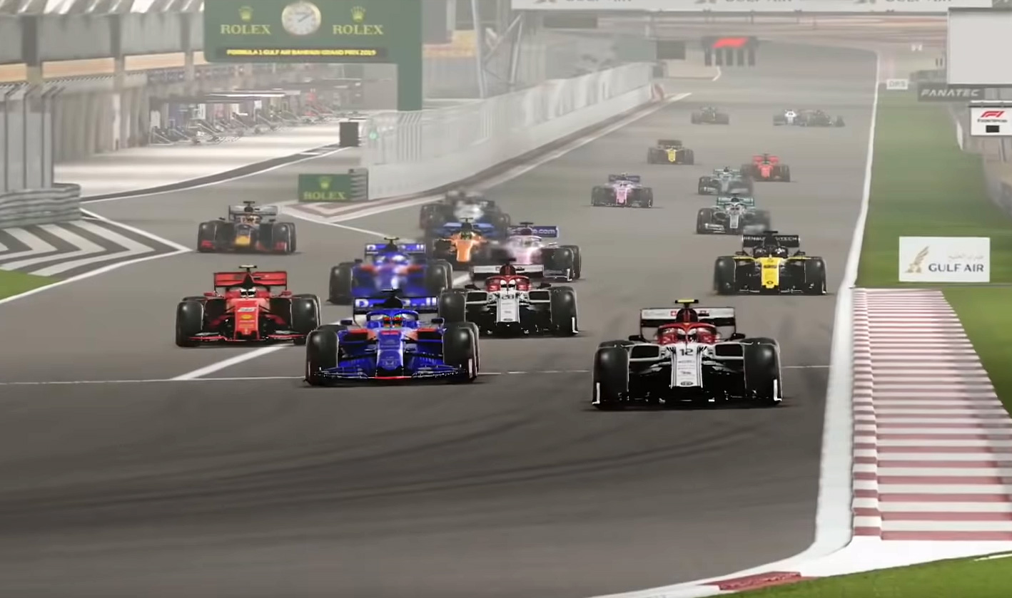 Jazdci F1 sa zúčastnili virtuálneho preteku Race for the World