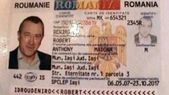 Používal falošný občiansky preukaz s identitou amerického herca: Po Rumunsku sa pohyboval druhý De Niro