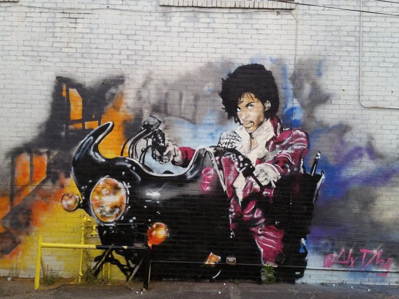 Prince a jeho graffiti