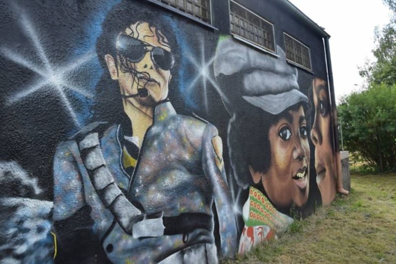 Michael Jackson a jeho graffiti