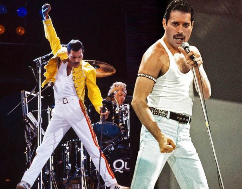 Freddie Mercury a jeho vystupovanie