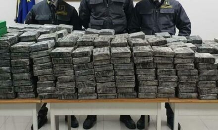 V meste Terst policajti zhabali 4,3 tony kokaínu