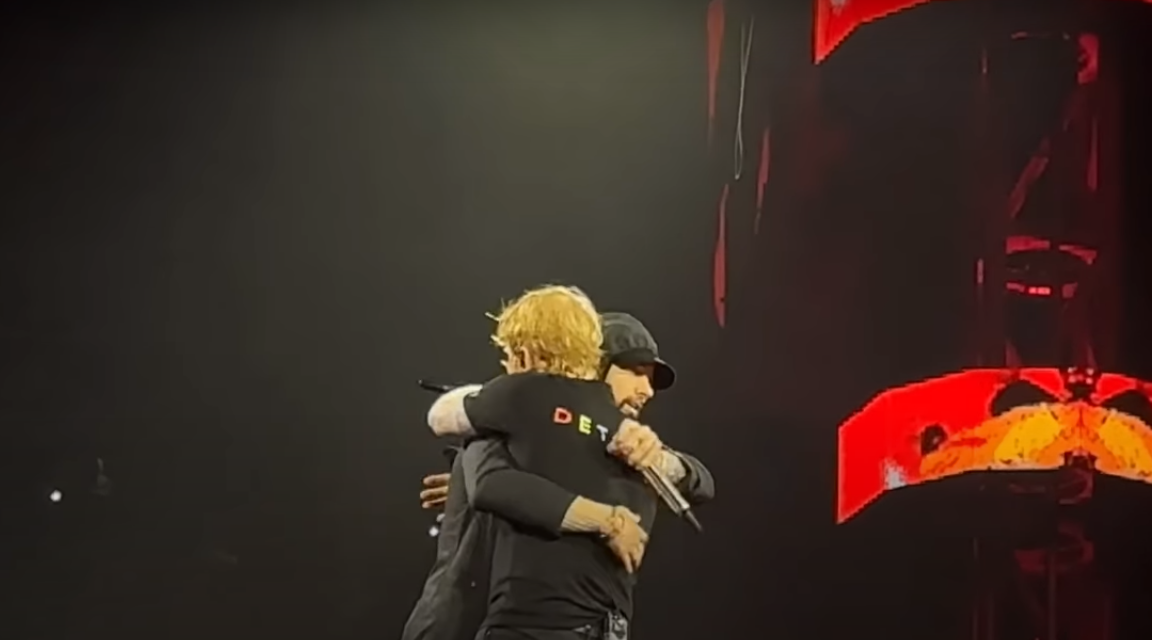 Ed Sheeran uvádza Eminema pre Lose Yourself a Stan na koncerte v Detroite!?
